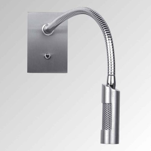 Contemporary wall light - POWER  - TEKNI-LED - indoor / brushed brass / brushed aluminum