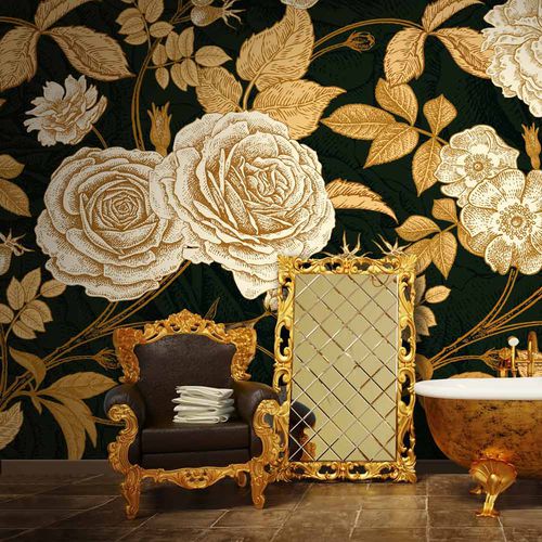 Traditional wallpaper - LORE LR5307 - LGD01 décor mural sur mesure - nature pattern / floral / panoramic