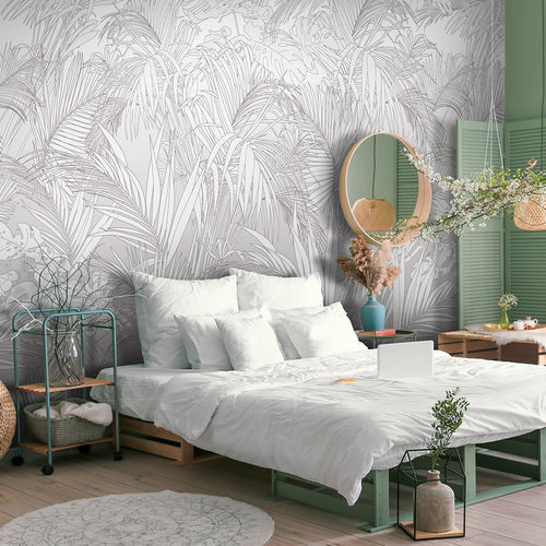 Original design wallpaper - PALM PL8203 - LGD01 décor mural sur mesure - nature pattern / floral / panoramic