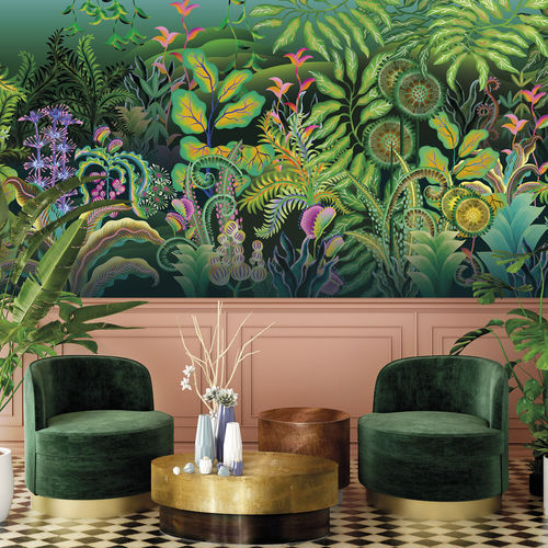 Contemporary wallpaper - FOISON - LGD01 décor mural sur mesure - nature pattern / floral / panoramic