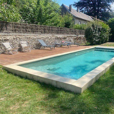 Concrete swimming pool coping - U SILK - ROUVIERE - stone / corner