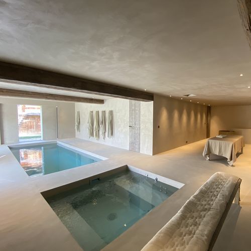 Public space micro concrete - ROUVIERE - for floor / bathroom / for wet rooms