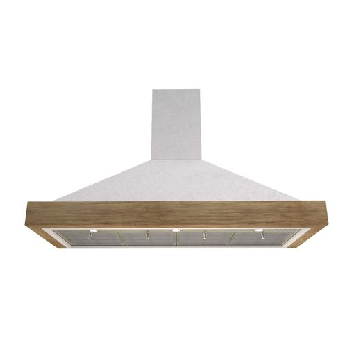 Wall-mounted range hood - CC60 - RIZZOLI - commercial / with built-in lighting