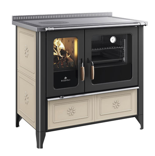 Wood range cooker - N 94 - RIZZOLI - 1 burner / not specified / 1 oven