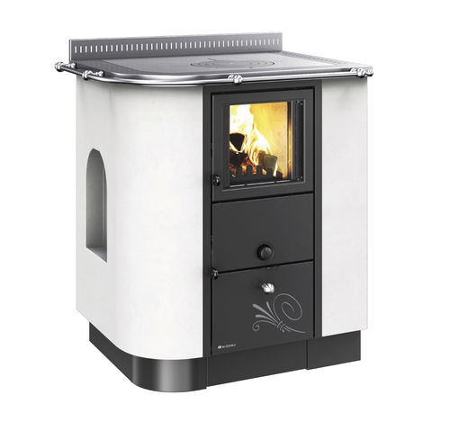 Wood range cooker - PE SF - RIZZOLI - 1 burner / 1 oven / white