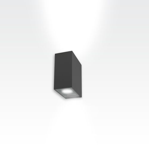 Contemporary wall light - STELAR UP/DOWN - Orbit NV - outdoor / aluminum / rectangular