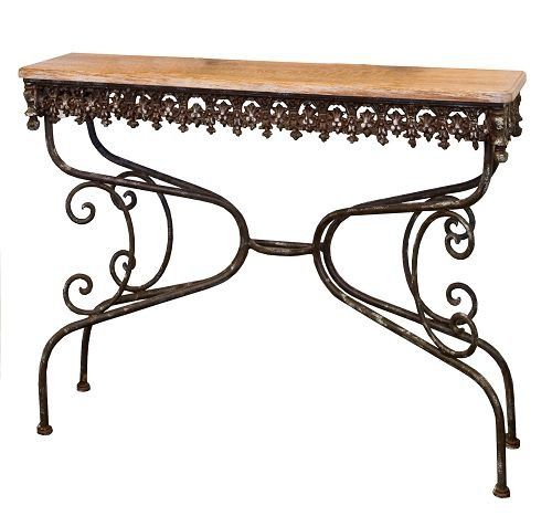 Traditional sideboard table - ANDALOUSE - PROVENCE & FILS - wooden / rectangular / home