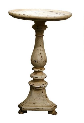 Traditional pedestal table - SELLETTE  - PROVENCE & FILS - wooden / round / home