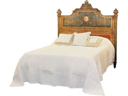 Double bed headboard - CHOISEUL - PROVENCE & FILS - classic / fabric