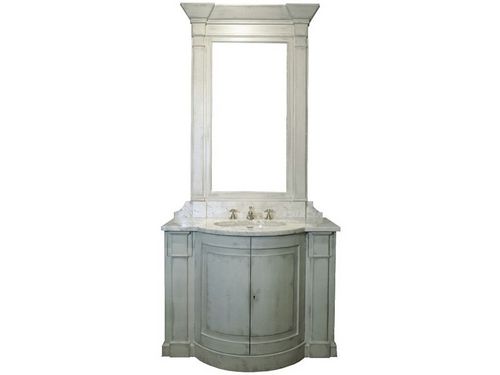 Free-standing washbasin cabinet - PAULINE - PROVENCE & FILS - wooden / traditional