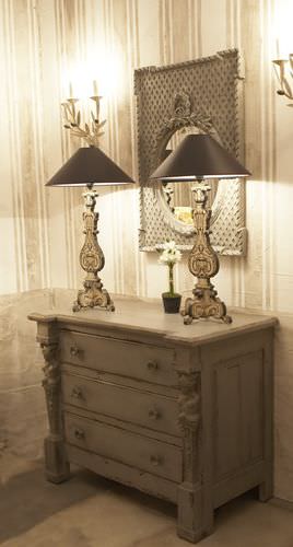 Traditional chest of drawers - CARIATIDES  - PROVENCE & FILS - wooden / not specified / beige