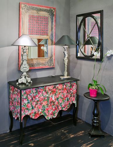 Traditional chest of drawers - SAUTEUSE COMEDIA - PROVENCE & FILS - wooden / not specified / red
