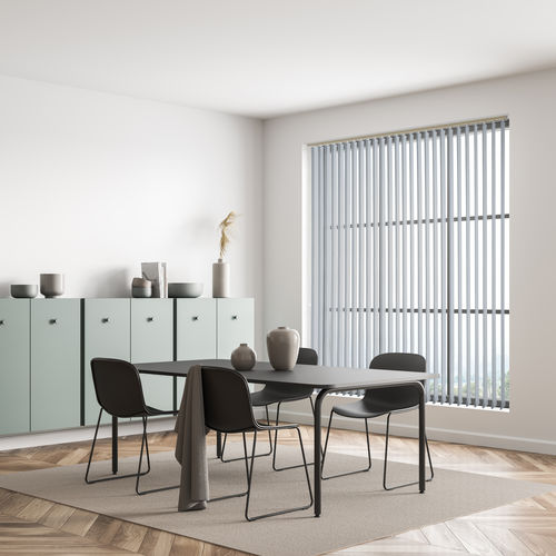 Vertical blinds - DRAPSTOR - SOLISO EUROPE - for window / fabric / aluminum