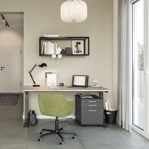 Steel office unit - PONTIS - ASSMANN BÜROMÖBEL GMBH & CO. KG - 3-drawer / mobile