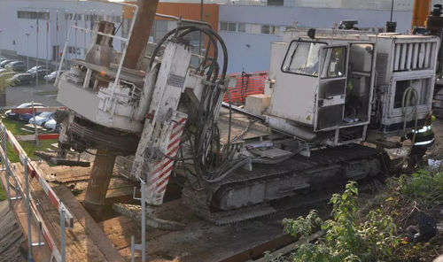 Screw pile - SCREWED TUBE WITH GROUT INJECTION - FRANKI FOUNDATIONS BELGIUM - concrete / steel / foundation