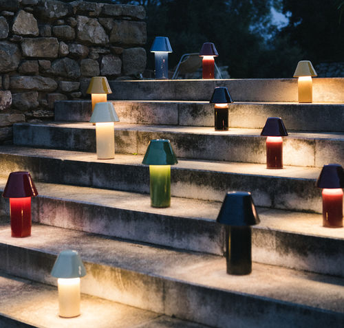 Portable lamp - NORMAL - calma - floor-standing / glazed ceramic / ceramic