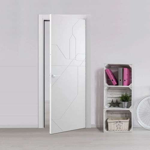 Interior door - MetroMap  - Bertolotto Porte - wooden / swing / contemporary