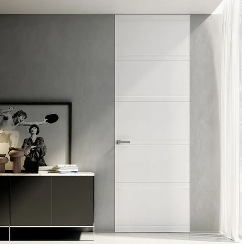Interior door - Filomuro Plus - Bertolotto Porte - MDF / swing / contemporary