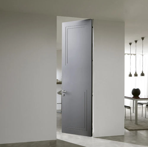 Interior door - Filomuro Massima - Bertolotto Porte - MDF / aluminum / swing