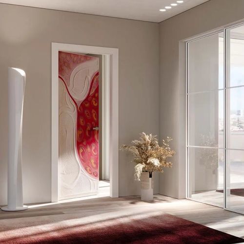 Interior door - LOP - Bertolotto Porte - MDF / two-way / double leaf