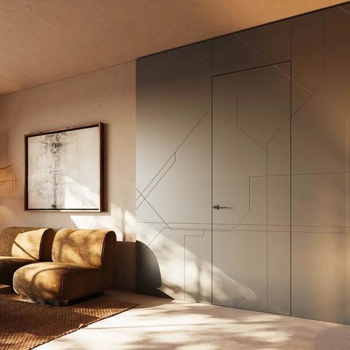 Construction decorative panel - BOISERIE DI DESIGN BERLIN INDIVIDUAL - Bertolotto Porte - wall / for door / for interior