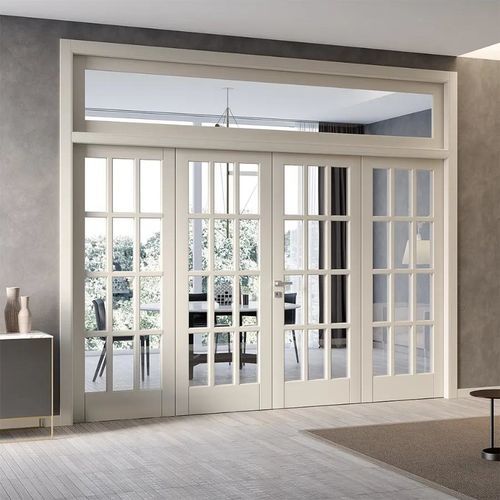 Interior door - 2001 F12 - Bertolotto Porte - MDF / fir / glass