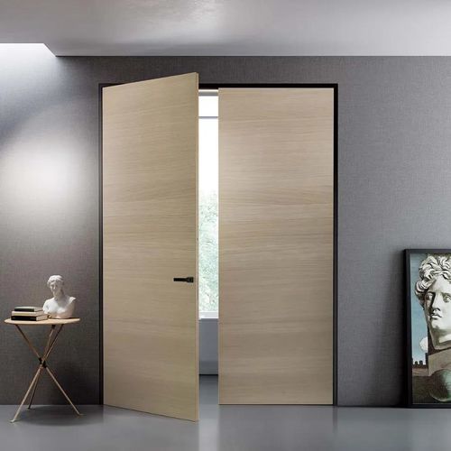 Interior door - DOGA HORI - Bertolotto Porte - solid wood / natural oak / MDF