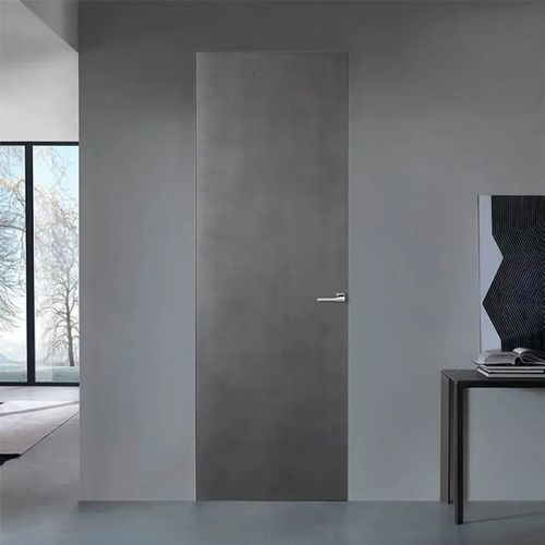Interior door - SURFACE STAGNO - Bertolotto Porte - solid wood / aluminium / swing