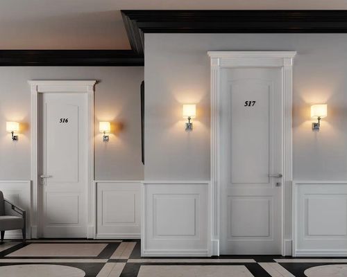 Interior door - BISTAR 30 PANTOQUADRA LP14 - Bertolotto Porte - laminate / wood veneer / laminated wood