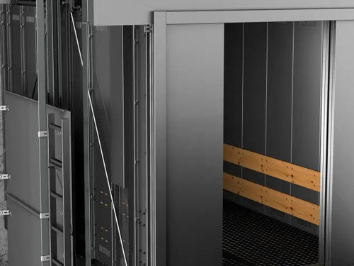 Heavy load freight elevator - ThyssenKrupp Fahrtreppen - industrial / for hotel / for hospital