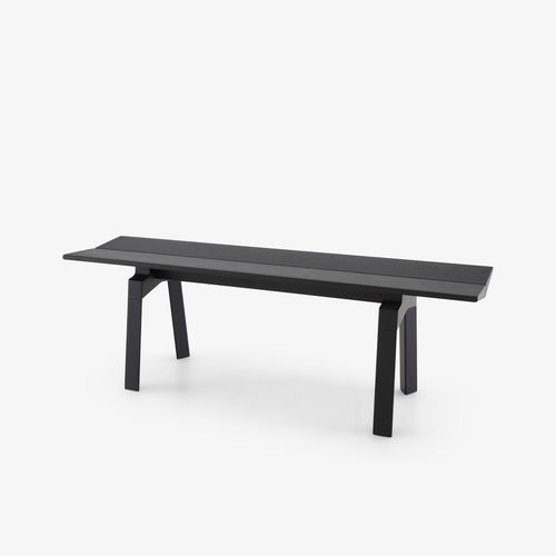 Contemporary bench - Traverse - Ligne Roset France - ash / without ...