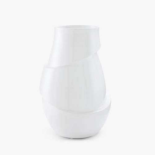 Contemporary vase - Daphna - Ligne Roset France - porcelain / white