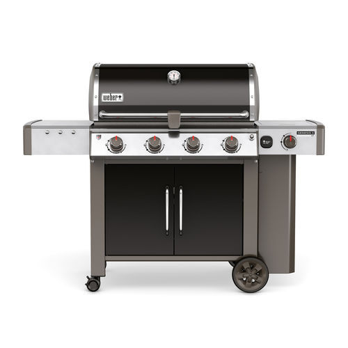 Gas barbecue - GENESIS® II LX E-440 GBS® - Weber EUROPE - on casters / cast aluminum / steel