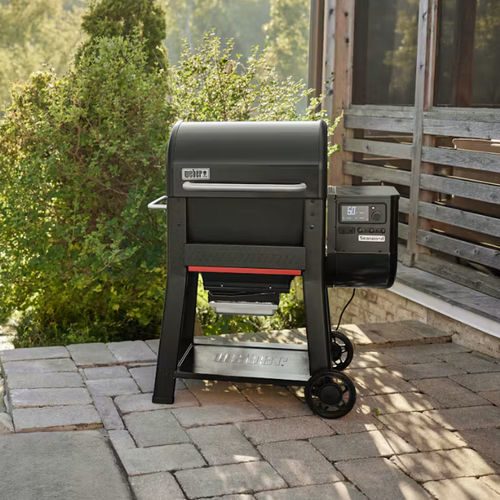 Wood pellet barbecue - SEARWOOD&reg; - Weber EUROPE - commercial / on casters / table