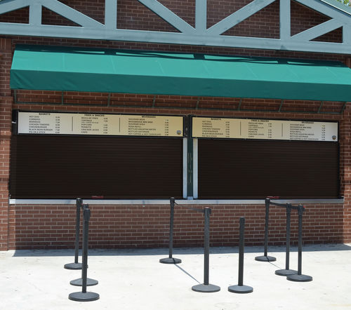 Roller shutter - COUNTER - Cornell - galvanised steel / stainless steel / anodized aluminum