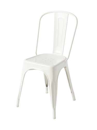 Industrial design chair - A - TOLIX - indoor / painted steel / varnished raw steel