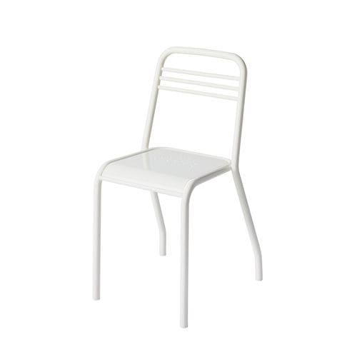 Contemporary chair - UD - TOLIX - outdoor / steel / steel base