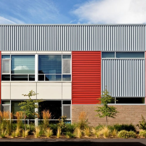Panel cladding - CONCEPT SERIES® : CS-660 - Centria Architectural Systems - galvanised steel / ribbed