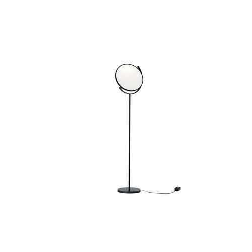 Floor-standing lamp - LUNAR - Pan S.r.l. - painted metal / PMMA / PVC