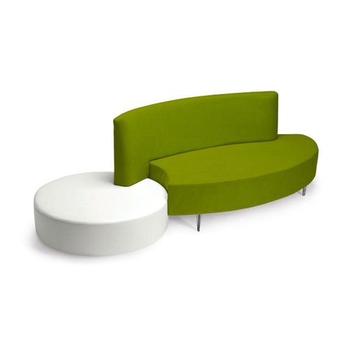Modular sofa - SUNDIAL R - Gamma & Bross - contemporary / fabric / vinyl