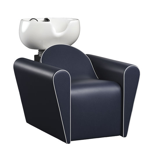 Ceramic shampoo chair - BLUESWASH BASIC - Gamma & Bross - 1-person