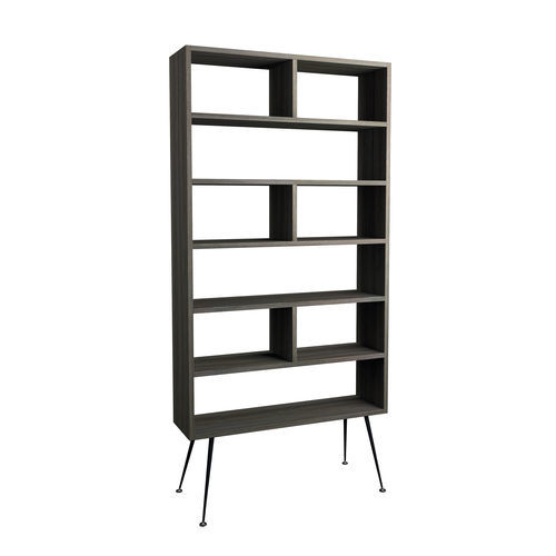 Beauty product display rack - TWIST - Gamma & Bross - wooden / laminate / one-sided