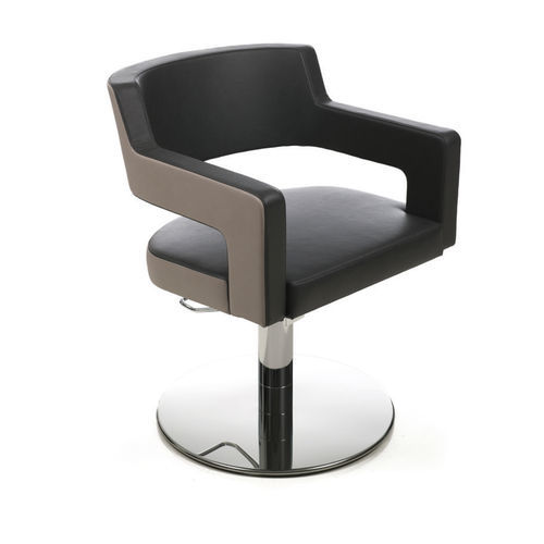 Original design beauty salon chair - CREUSA R - Gamma & Bross - vinyl / metal / with hydraulic pump