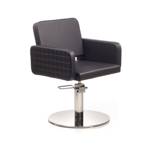 Contemporary beauty salon chair - OLMA CPT R - Gamma & Bross - vinyl / metal / with hydraulic pump