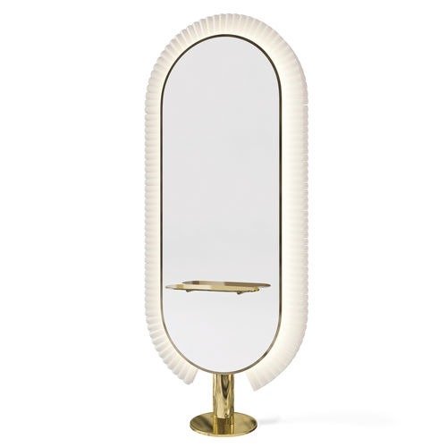 Contemporary dressing table - KATHERINE COLLAR - Gamma & Bross - wooden / for hairdressers / for beauty salon