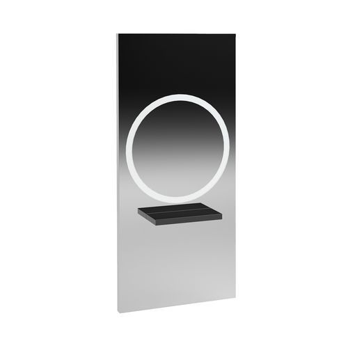 Contemporary dressing table - HALO - Gamma & Bross - acrylic / wall-mounted / for hairdressers