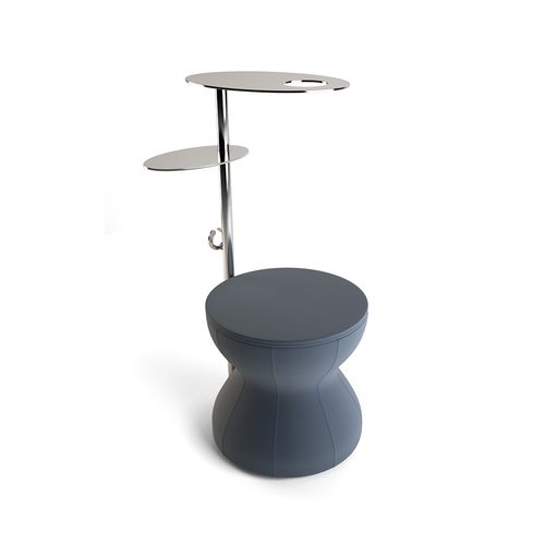Contemporary pouf - HOURGLASS - Gamma & Bross - fabric / other shapes / with removable cover