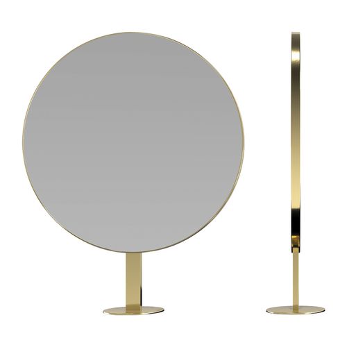 Contemporary dressing table - GOLDEN GATE - Gamma & Bross - metal / for hairdressers / for beauty salon