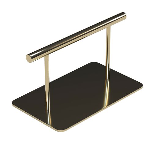 Original design footrest - OROPURO - Gamma & Bross - metal / for beauty salon / contract