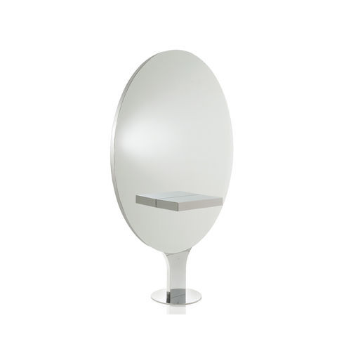 Contemporary dressing table - PANDORA - Gamma & Bross - stainless steel / for hairdressers / for beauty salon